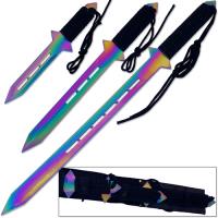 HK6374-3C - 3pcs Ninja Warrior Sword Set