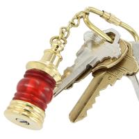 IN11404R - American Railroad Red Lantern Keychain