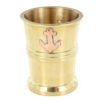 IN12206 - Brass Captains Shot Glass