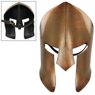 Ancient Copper Spartan Mask