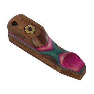 Mini Electric Slide Wooden Travel Pipe