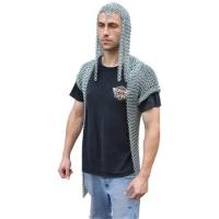 5C5-IN1518ZPL - Functional Chainmail Vest with Hood