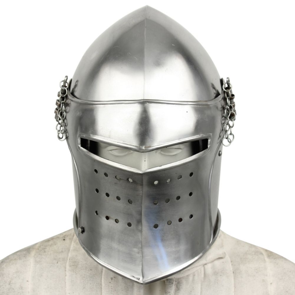 Detachable Visor Medieval Renaissance Barbute