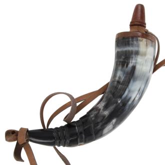 Medieval Renaissance Gunpowder Horn