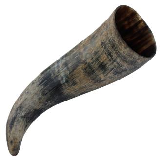 Distressed Raider Viking Horn with Rack