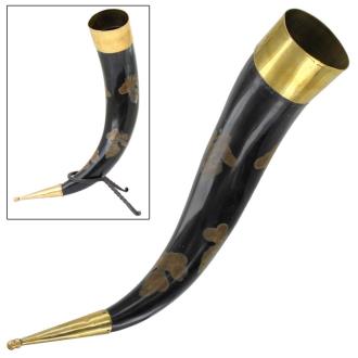 Horn of the Dammed Medieval Drinking Horn