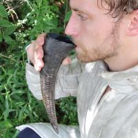 IN4415 - Buffalo Black Drinking Horn