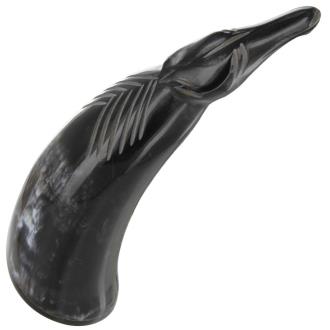 Spirited Horse Horn Statue Paperweight