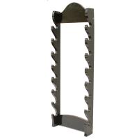 IN5808BK - Premium Eight Tier Solid Wall Sword Display