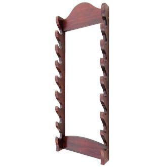 Wooden Bushido 8 Tier Sword Wall Display