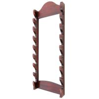 IN5808 - Wooden Bushido 8 Tier Sword Wall Display