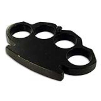 Ten Thousand Fists Mild Steel Black Knuckle Belt Buckle Paper Weight Accessory