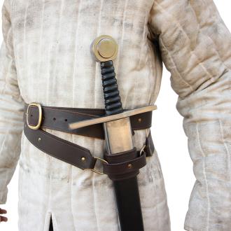 Knights Templar Double Belt Sword Frog Medium