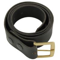 IN6416BKM - Renaissance Leather Belt Medium