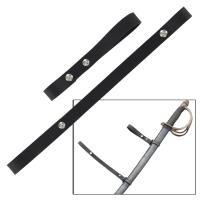 IN6517BK - Cavalry Saber Leather Sword Hanger