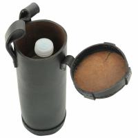 IN6531BK - Medieval Leather Bottle Holder