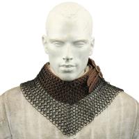 IN676BK - Blackened Chainmail  Bishops Mantle
