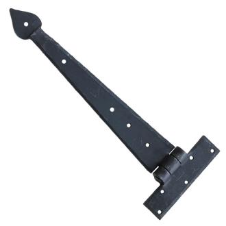 Medieval Spear Style Forged Strap Hinge