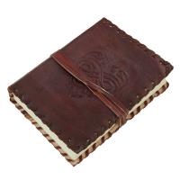 IN8650BR - Eternal Celtic Love Leather Brown Journal