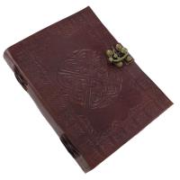 IN8657BRWL - Warriors Celtic Shield Knot Journal