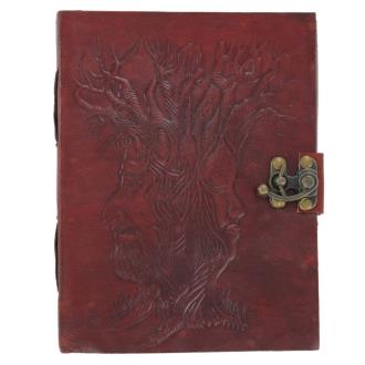 Mother Earth Father Time Leather Diary