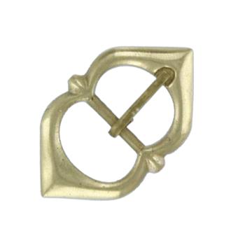 Renaissance Medieval Solid Brass Strap Buckle