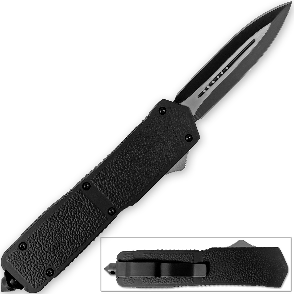Dreadnought Spear Point OTF Switchblade Knife Out The Front Assisted