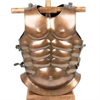 Medieval Muscle Body Armor Cuirass Brass Finish