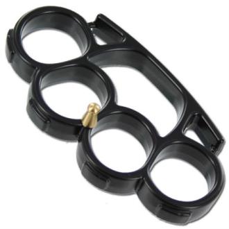 Iron Fist Knuckleduster Paperweight Buckle Black P490BK Swords Knives and Daggers Miscellaneous
