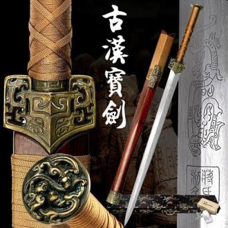 Handmade Full Functional Battle Sword of Han Dynasty