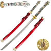 JL-003RD - 3rd Gen Highlander Connor MacLeod Katana Sword Open Mouth