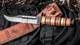 Ka-Bar USMC Tactical Bowie Knife