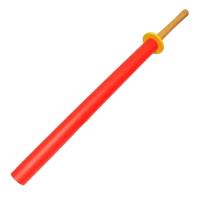 KX-001RD - Red Hard Wood Foam Padded Training Practice Sword