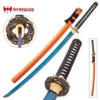 KZ1012 - Shinwa Imperial Blue Samurai Katana Sword