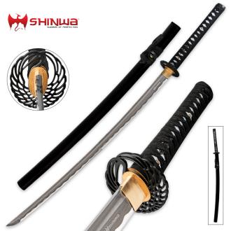 Shinwa Royal Warrior Damascus Katana Sword