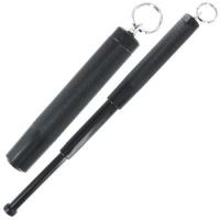 AZ129BK - Keychain Tempered Steel Mini Baton Black AZ129BK Batons