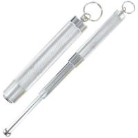 AZ129SL - Keychain Tempered Steel Mini Baton Silver AZ129SL Batons