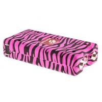 L100-PZA - Pink Zebra Max Power 10 Million Volt Stun Gun Rechargeable LED Light