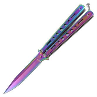 Moonlight Masquerade Titanium Butterfly Knife