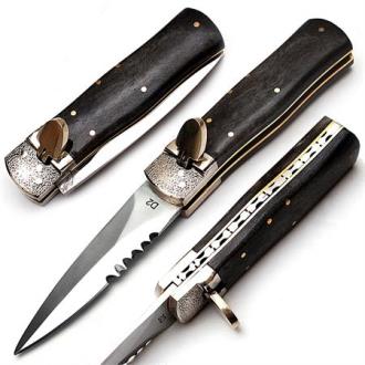Switchblade Lever Smoke Stack Automatic Knife