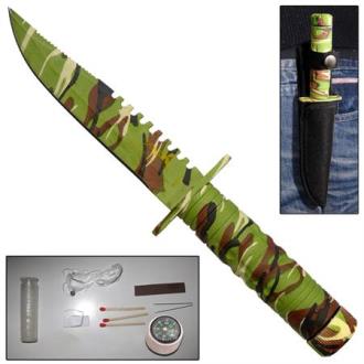 Little Giant Military Survival Knife Jungle Camo AZ979 Knives
