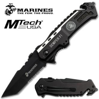 Tactical Folding Knife M-1002TS by MTech USA