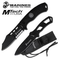M-1032BK - U.S. Marines by MTech USA M-1032BK Fixed Blade Knife
