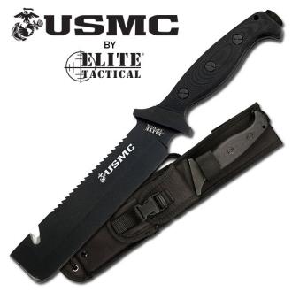 Fixed Blade Knife - M-2001BK by MTech USA