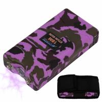 M18000-CMPK - Pink Camo Monster 18 Million Volt Rechargeable Stun Gun LED Light