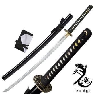 Ten Ryu High End Samurai Katana Sword Hand Forged with Japanese Maru Techniques