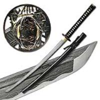 MS-400 - Moshiro Folded Steel Samurai Sword 1000 Layers Battle Ready Ronin Katana