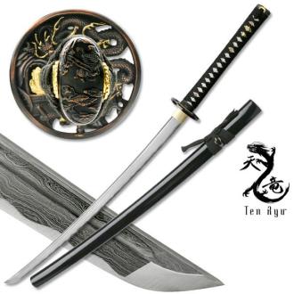 Ten Ryu Hand Forged Samurai Katana Sword MAZ-401 by SKD Exclusive Collection