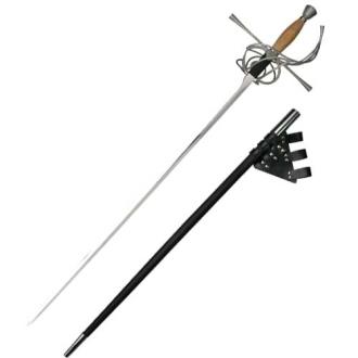 Classic Wood Grip Rapier Sword