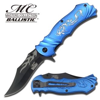 Spring Asst Fantasy Folding Knife MC-A003BL by SKD Exclusive Collection